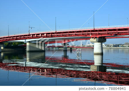 Keihin Ohashi bridge between Oei Bego and Keihinjima 78804941