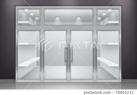 Shop Glass Door Composition 78805231