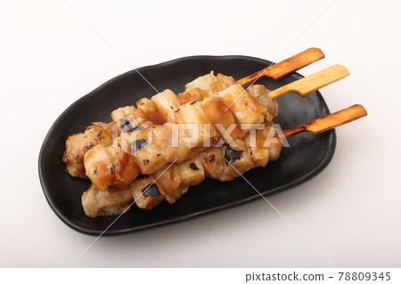 木炭烤雞肉串 Negima 醬 78809345