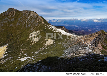 從八嶽山脈和內石山看天狗山和櫻平山 從八嶽山脈和內石山看天狗山和櫻平山 78810752