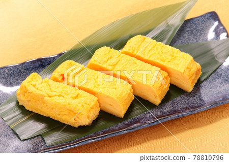 Dashimaki tamago egg dish carved 78810796