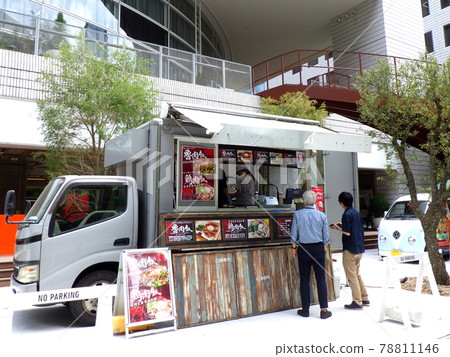 廚房車老爺車食品車午餐外賣 78811146