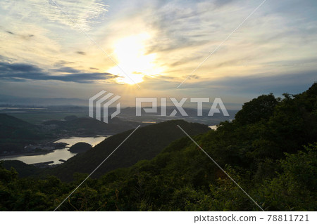 《岡山縣》禦嶽山夜景 [5月] 78811721