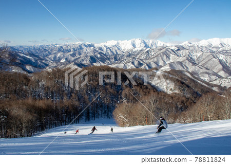 Tanigawadake from Hodaigi Ski Resort Tanigawadake from Hodaigi Ski Resort 78811824