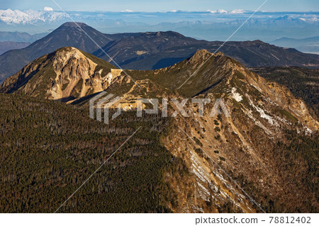 從 Iodake 看到的八岳北部山脈 78812402
