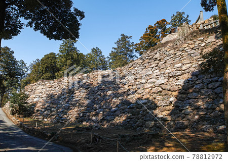 Tochigi Prefecture / Karasawayama Castle / Ishigaki Continued Top 100 Japanese Castles 78812972