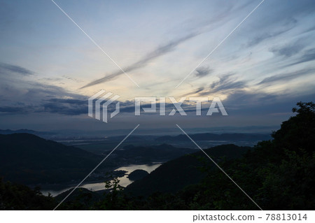 《岡山縣》禦嶽山夜景 [5月] 78813014