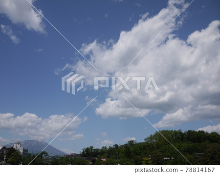 令人耳目一新的藍天、雲彩和自然景觀 78814167