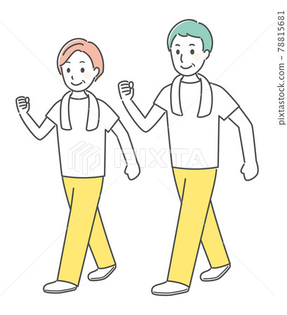 行走 步行 走路 78815681