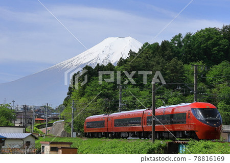 富士山和富士山景特快 78816169