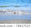 Rippling sea at the beach 78817525