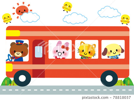 遊覽巴士動物 遊覽巴士動物 78818037