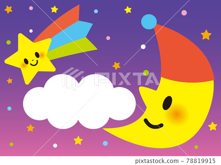 月亮星星 78819915