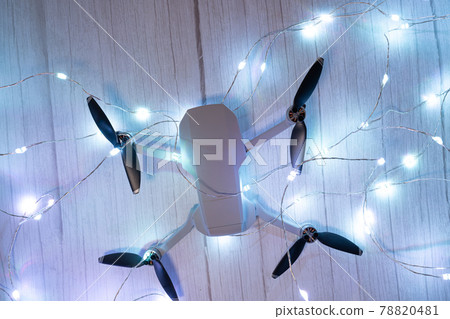 Drone and illumination Drone and illumination 78820481