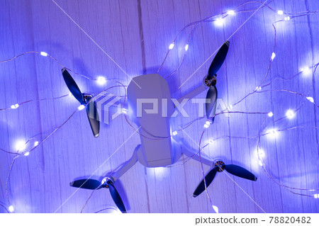Drone and illumination Drone and illumination 78820482