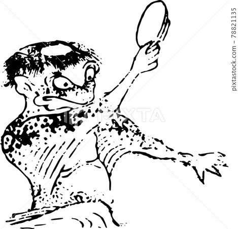 河童用小盤子打 78821135