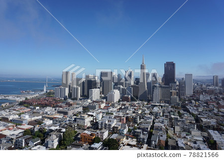 San Francisco as seen from Coit Tower 78821566