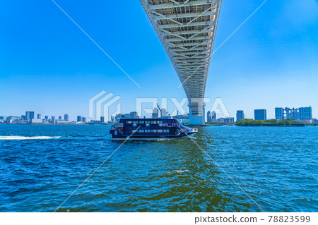 東京城市景觀芝浦南碼頭公園周圍的風景 東京城市景觀芝浦南碼頭公園周圍的風景 78823599