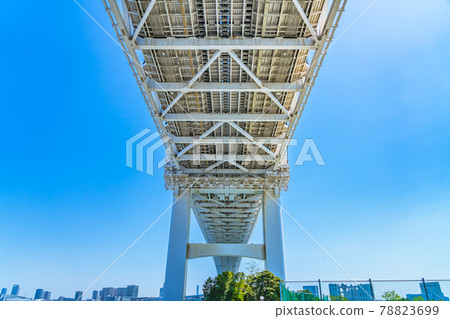 東京城市景觀芝浦南碼頭公園周圍的風景 東京城市景觀芝浦南碼頭公園周圍的風景 78823699