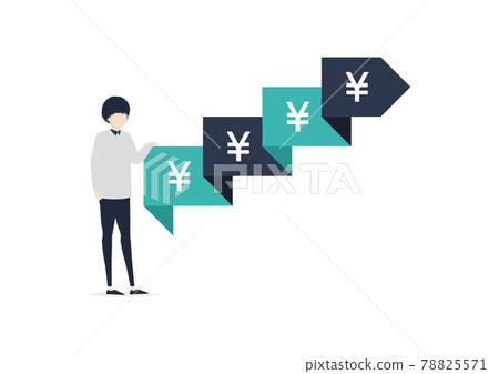 Illustration material of subscription / accumulation 78825571