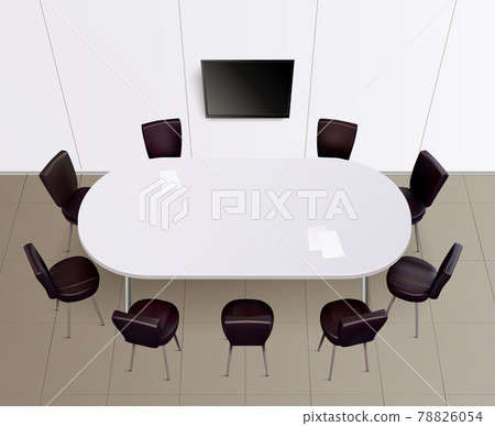 Casino Realistic Modern Interior 78826054