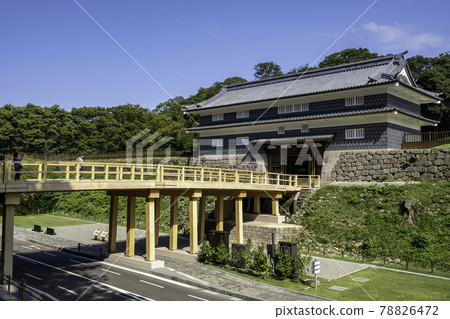 金澤城公園的新景點、Nezumitamon和Nezumitamon橋 金澤城公園的新景點、Nezumitamon和Nezumitamon橋 78826472