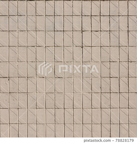Old Soviet beige wall tiles. The texture of the classical outer tile, which was revetted by buildings during the times of the Soviet Union Old Soviet beige wall tiles. The texture of the classical outer tile, which was revetted by buildings during the times of the Soviet Union 78828179