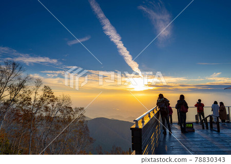 Sunset at Ryuo Mountain Park [Nagano Prefecture] 78830343