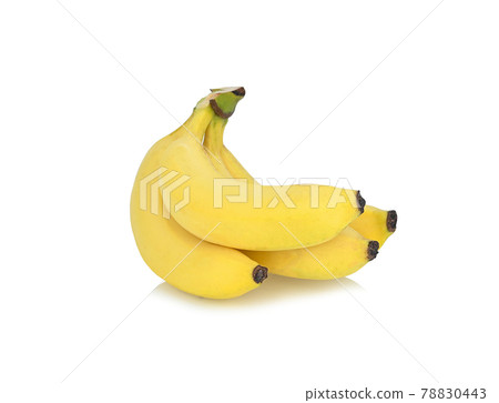 Banana isolated on white blackground Banana isolated on white blackground 78830443