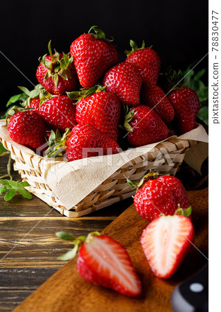 Fresh strawberries Fresh strawberries 78830477
