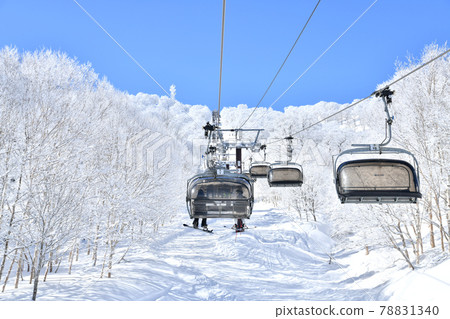 野澤溫泉滑雪場山美子四人纜車（長野縣野澤溫泉村）[2021.2] 78831340