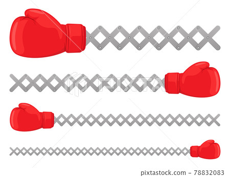 Boxing gloves vector design illustration isolated on white background 78832083
