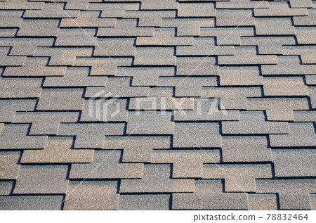 Modern roofing and decoration of chimneys. Flexible bitumen or slate shingles Modern roofing and decoration of chimneys. Flexible bitumen or slate shingles 78832464