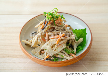 Burdock salad Burdock salad 78833550