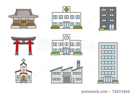 Illustration of a building 78833868