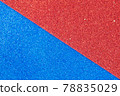 Red and Blue glitter texture abstract background for theme idea design concept 78835029