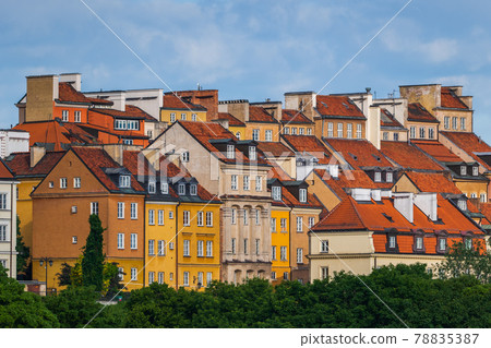 Warsaw Old Town Tenement Houses Warsaw Old Town Tenement Houses 78835387
