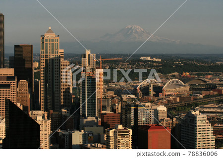 Seattle city skyline Seattle city skyline 78836006