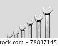 The wrench steel tools for repair and build in composition until small size to biggest size 78837145