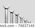 The wrench steel tools for repair and build in composition until small size to biggest size 78837148