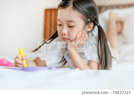 Children's lifestyle illustrations 78837225