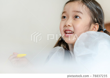 兒童生活方式插畫 兒童生活方式插畫 78837235