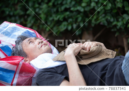 Street life, nap, homeless Street life, nap, homeless 78837341