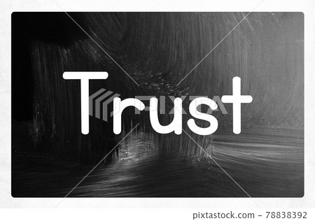 trust concept trust concept 78838392
