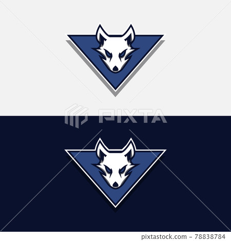 esport fox logo themes in bold vector image 78838784