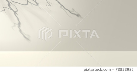 Shadow of tree branch - 3D render 78838985