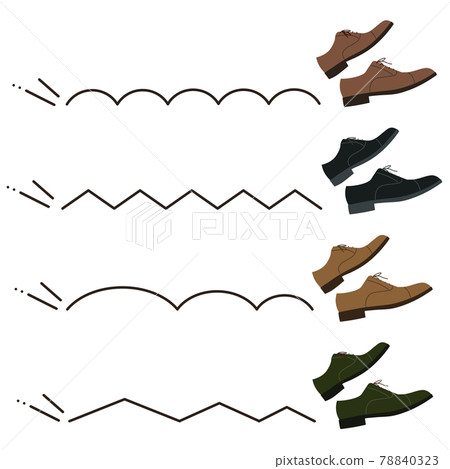 Business shoes 1 / ruled line Business shoes 1 / ruled line 78840323