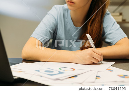 night study distant learning business student night study distant learning business student 78841293