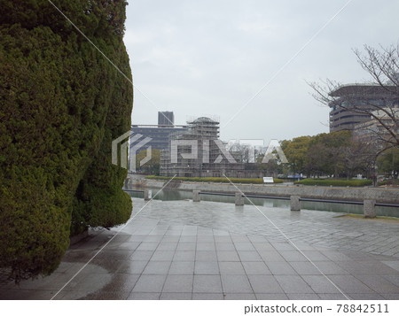 Restoration work_Atomic Bomb Dome_Hiroshima 78842511