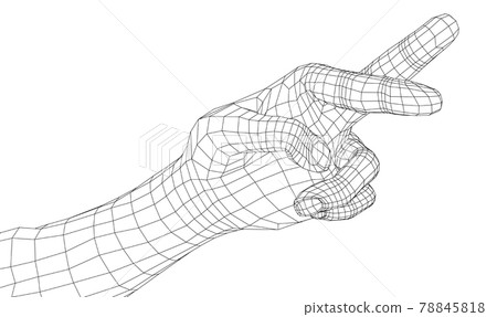 Fingers crossed. Vector Fingers crossed. Vector 78845818